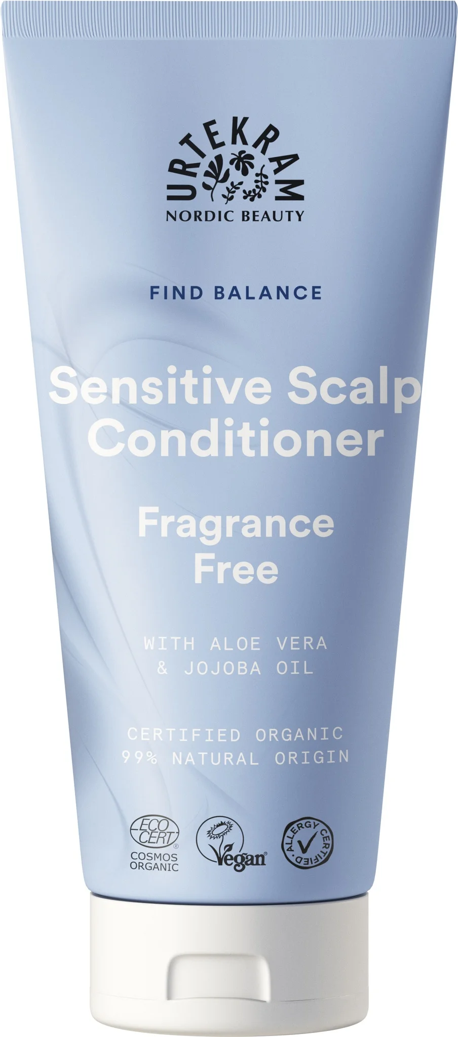 Dầu xả Urtekram Fragrance Free Sensitive Scalp Conditioner