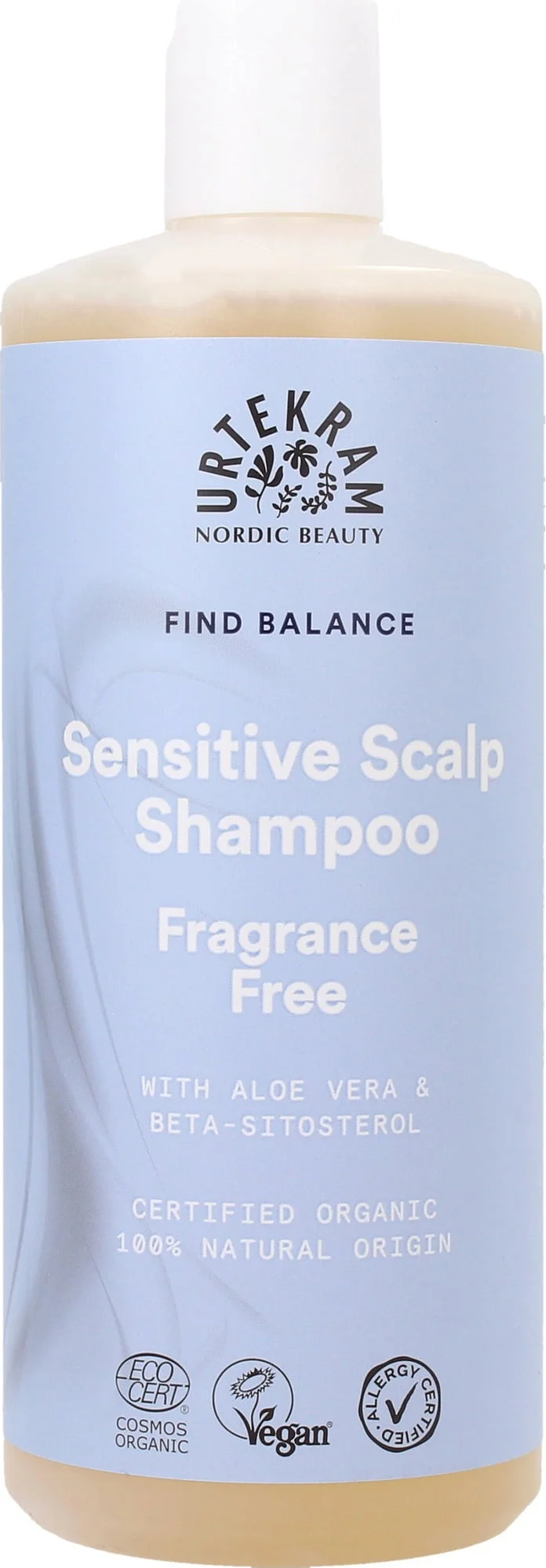 Nước hoa Urtekram Fragrance Free Sensitive Scalp Shampoo