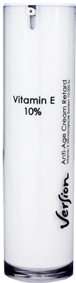 version Vitamin E 10% Face Cream Pump
