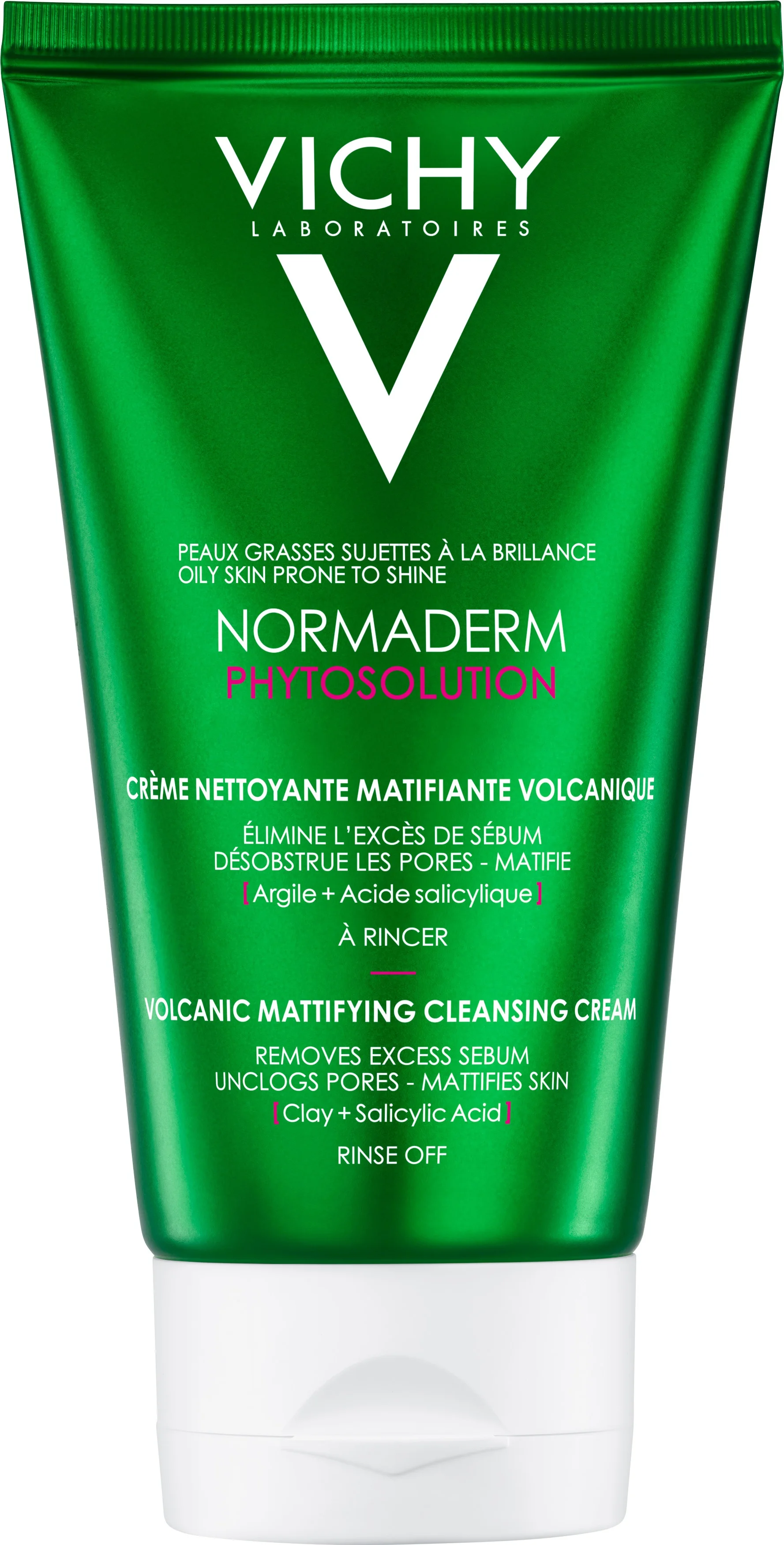 Vichy Normaderm Phytosolution Volcanic Mattifying Cleansing Cream