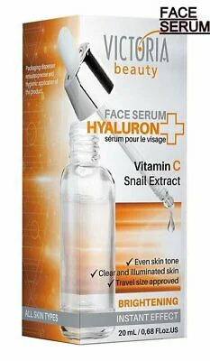 Victoria Beauty Hyaluron + Vitamin C And Snail Extract Instant Serum Lightening Effect