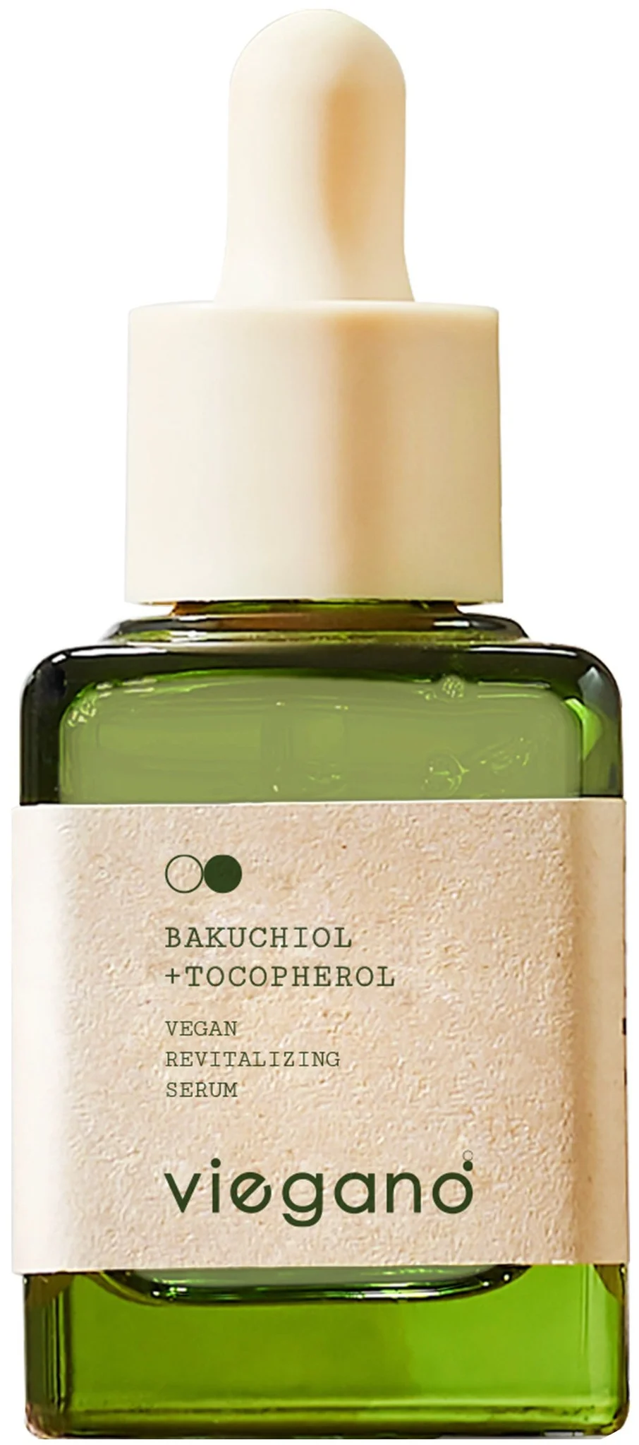 Tinh chất Viegano Bakuchiol + Tocopherol Vegan Revitalizing Serum