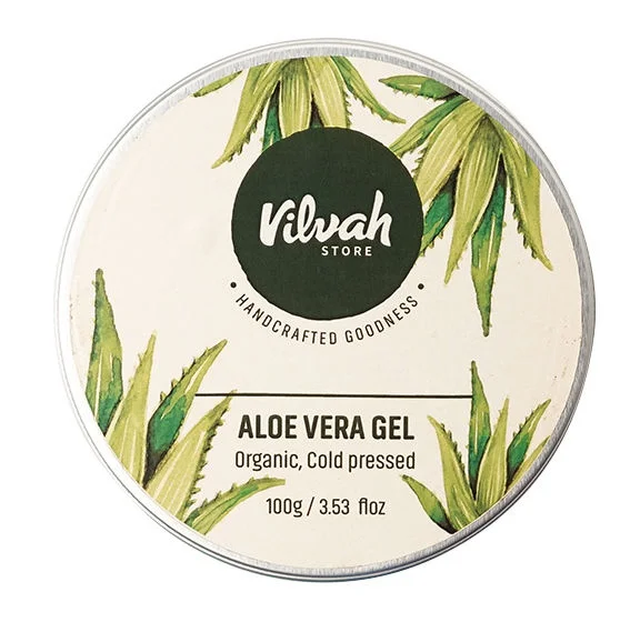 Vilvah Aloe Vera Gel - 100% Pure And Cold Pressed