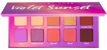 Violet Voss Violet Sunset Pro Series Eye Shadow And Pigment Palette