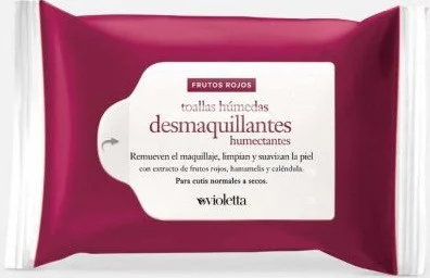 Khăn ướt tẩy trang Violetta Red Fruits Make-up Remover Towels