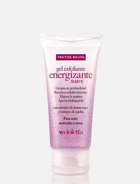 Violetta Gel Exfoliante Energizante Suave Frutos Rojos