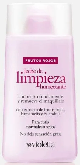 Violetta Leche De Limpieza Humectante Frutos Rojos