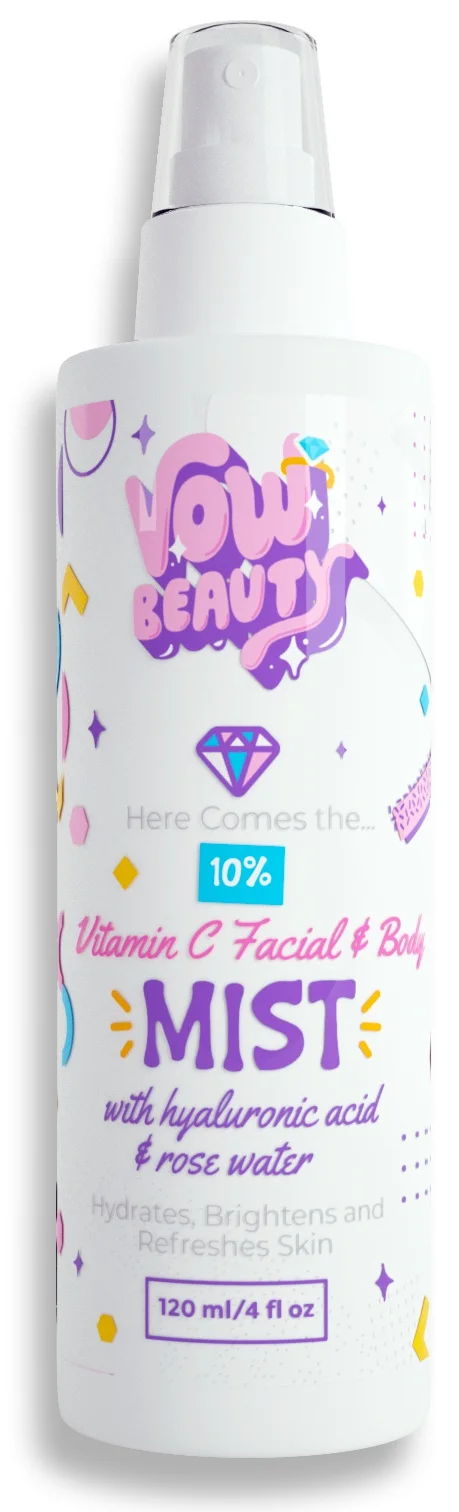 Xịt thơm Vow Beauty Here Comes The...10% Vitamin C Facial & Body Mist