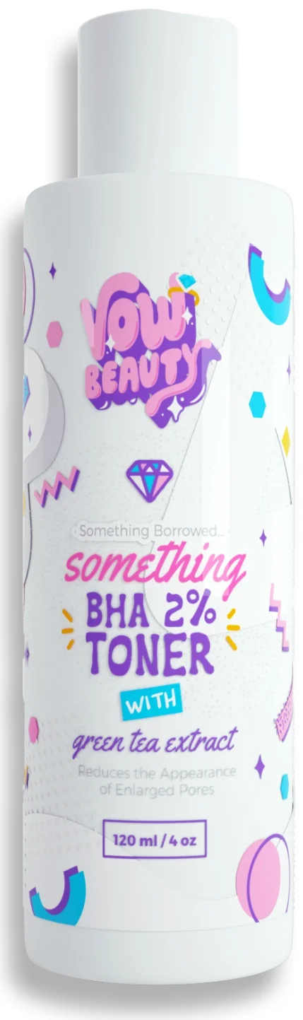 Nước hoa hồng Vow Beauty Something Borrowed...something BHA 2% Toner (2021 Version)