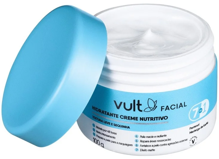 Vult Hidratante Creme Nutritivo 7 Em 1