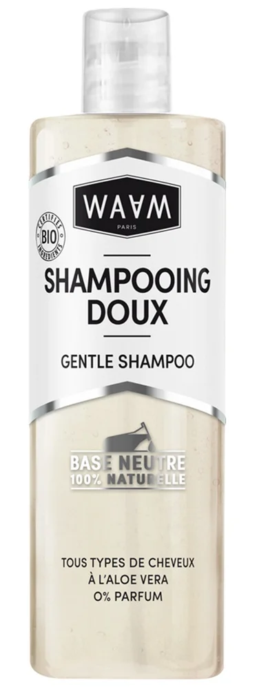 Dầu gội WAAM Gentle Aloe Vera Shampoo Base Shampooing doux à l’Aloe Vera