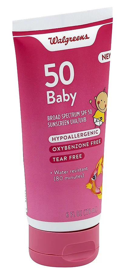 Walgreens Baby SPF50 Lotion