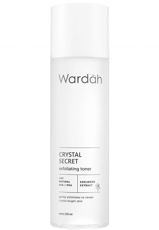Tẩy tế bào chết Wardah Crystal Secret Exfoliating Toner