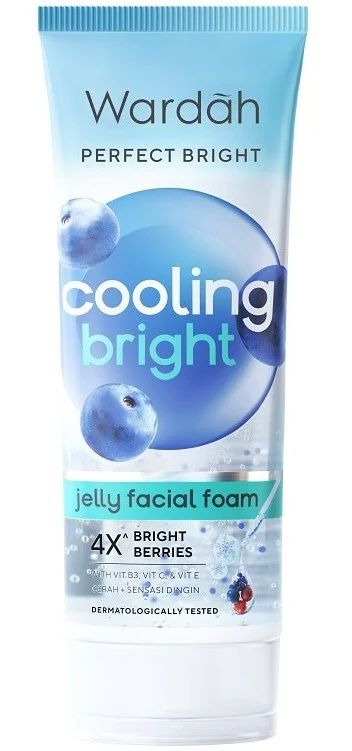 Wardah Perfect Bright Cooling Bright Jelly Facial Foam