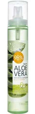 Xịt thơm Welcos Aloe Vera Moisture Real Soothing Gel Mist