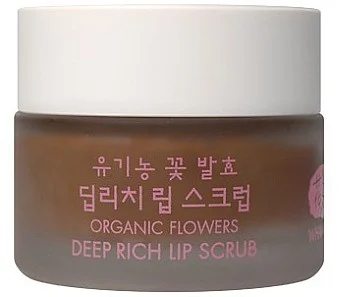 Whamisa Organic Flowers Deep Rich Lip Scrub