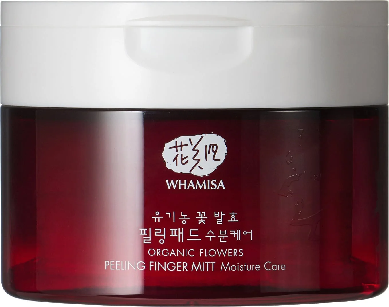Whamisa Organic Flowers Peeling Finger Mitt