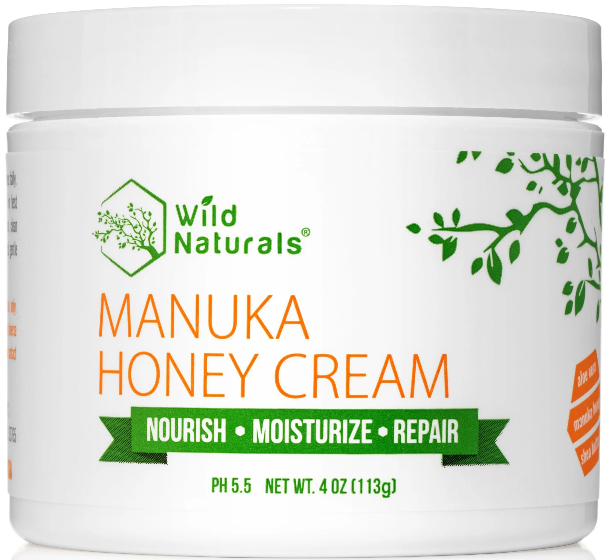 Wild naturals Manuka Honey Cream
