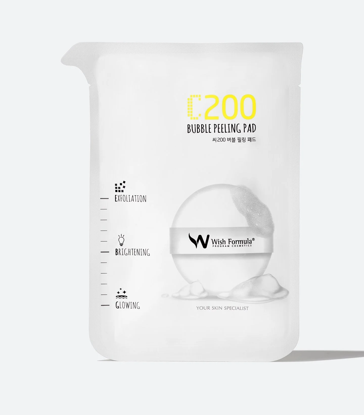 WISH FORMULA C200 Bubble Peeling Pad