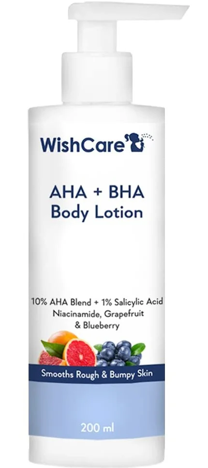 WishCare AHA+BHA Body Lotion