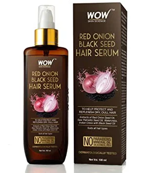 Wow Skin Science Red Onion Black Seed Hair Serum