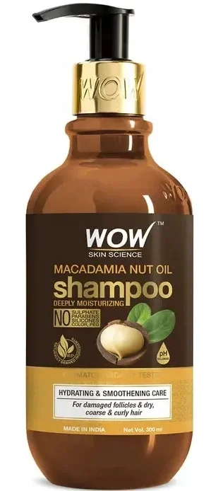 Wow Skin Science Macadamia Nut Oil Shampoo