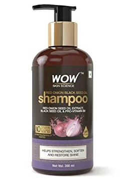 Wow Skin Science Red Onion Black Seed Oil Shampoo