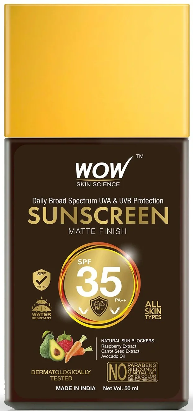 Wow Skin Science Sunscreen Matte Finish