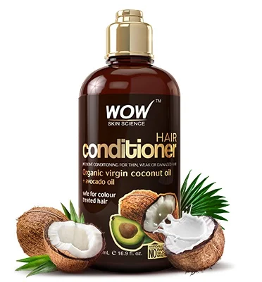Dầu xả Wow Skin Science Virgin Coconut Oil + Avocado Oil, Hair Conditioner
