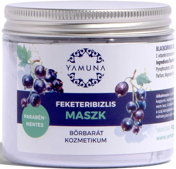 Yamuna Feketeribizlis Maszk