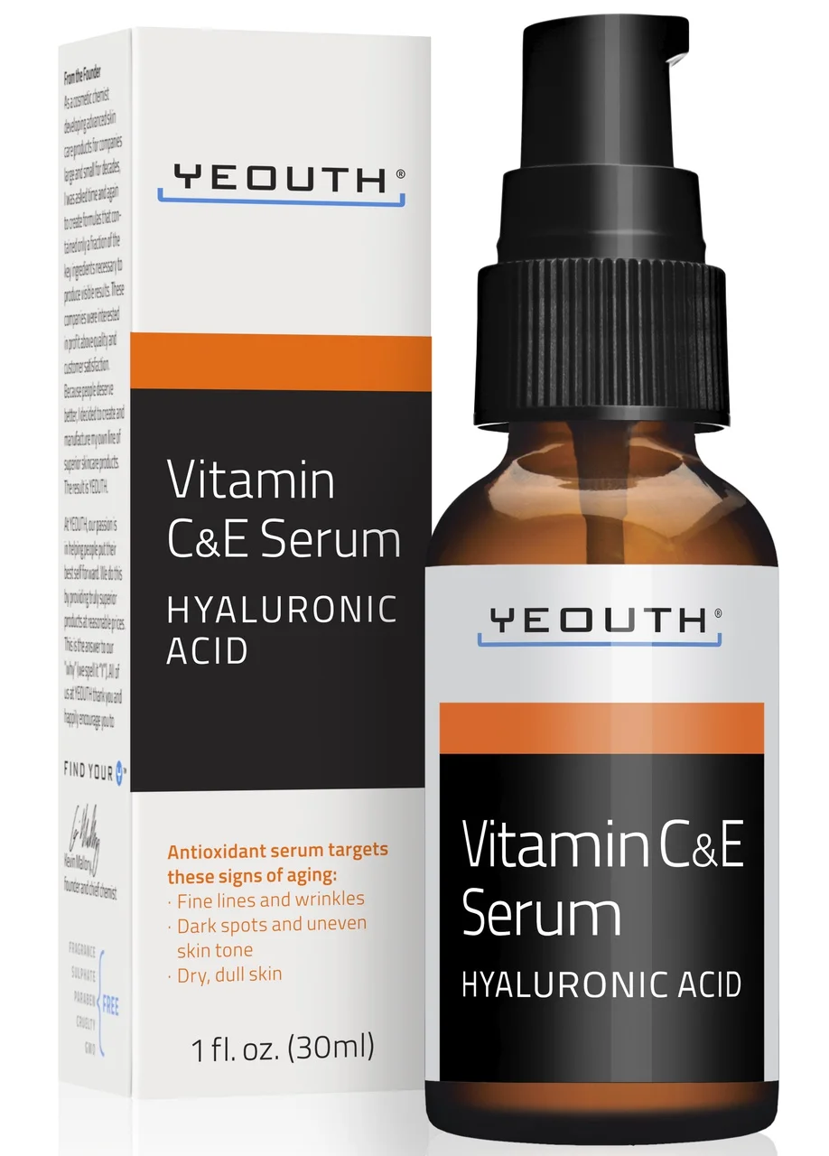 YEOUTH Vitamin C & E Day Serum With Hyaluronic Acid
