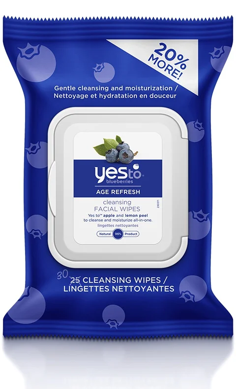 Yes to Blueberry Cleansing Facial Wipes
