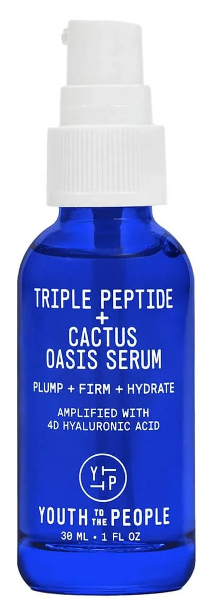 Dưỡng ẩm Youth to the People Triple Peptide + Cactus Hydrating + Firming Oasis Serum