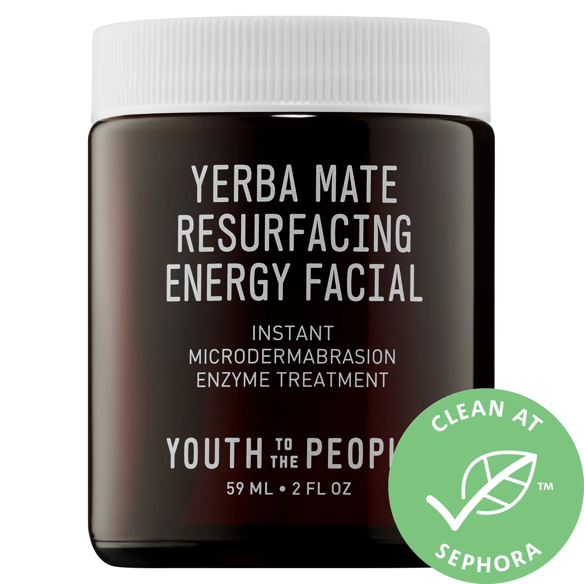 Youth to the People Yerba Mate Resurfacing + Exfoliating Energy Facial With Enzymes