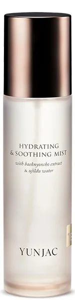 Yunjac Hydrating & Soothing Mist With Baeknyoncho Extract & Ujildu Water