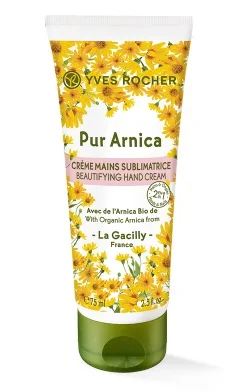 kem dưỡng da tay YVES ROCHER Crema Pur Arnica Beautifying Hand Cream