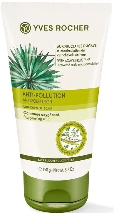 Tẩy da chết YVES ROCHER Anti-Pollution Oxygenating Scrub