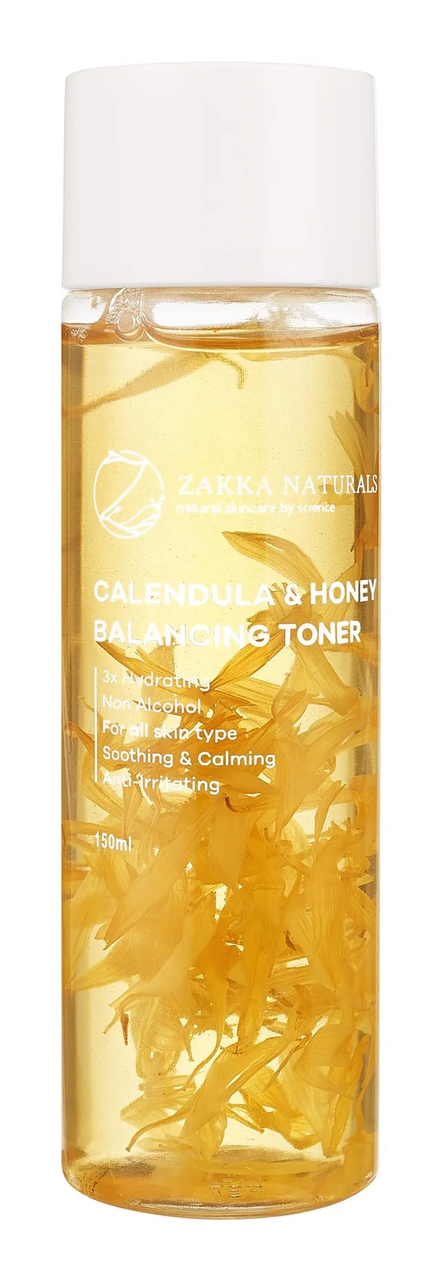 Nước hoa hồng Zakka Naturals Calendula & Honey Balancing Toner