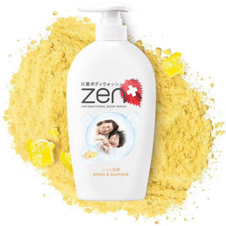 Full ingredients list ZEN Antibacterial Body Wash Shiso And