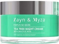 ZM Zayn and Myza Zm Tea Tree Night Cream With Salicylic Acid