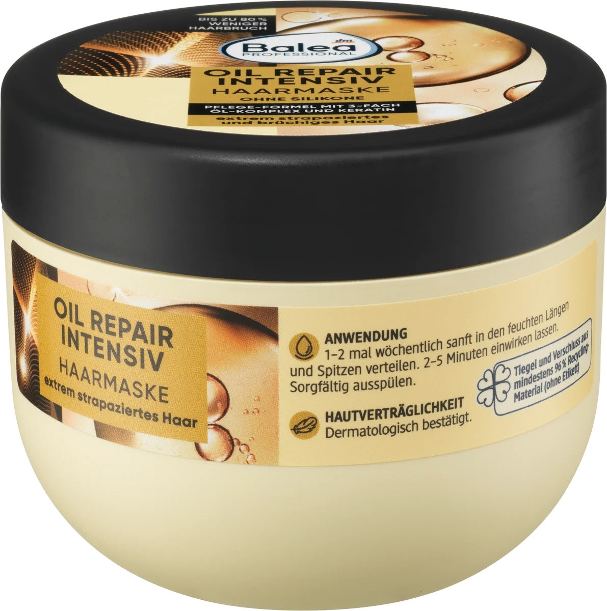 Ronney Classic Latte Haarmaske – 1000 Ml, Intensive Feuchtigkeitspflege