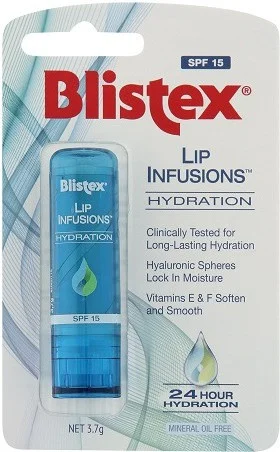 Blistex Lip Infusions Hydration Lip Balm SPF 15