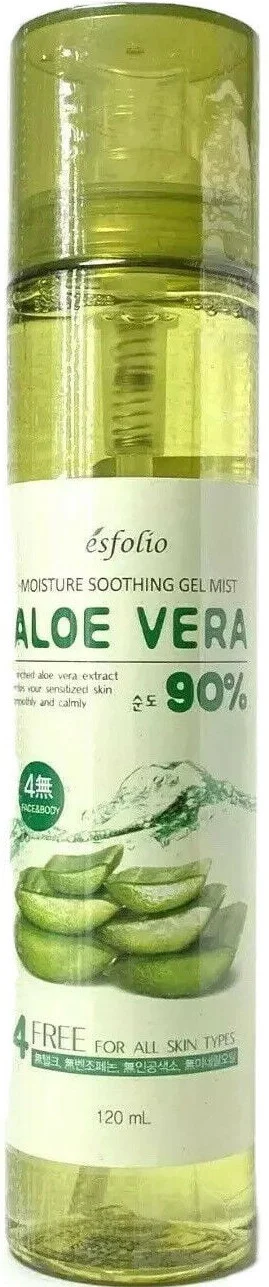 Xịt thơm Esfolio Moisture Soothing Gel Mist - Aloe Vera 90%