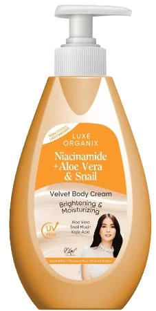 Luxe Organix Niacinamide + Aloe Vera & Snail + Kojic Acid Body Wash