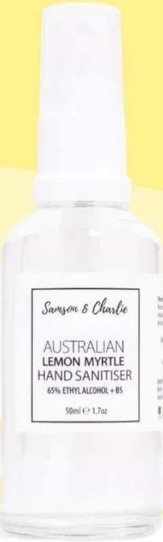 Samson & Charlie Australian Lemon Myrtle Hand Sanitiser