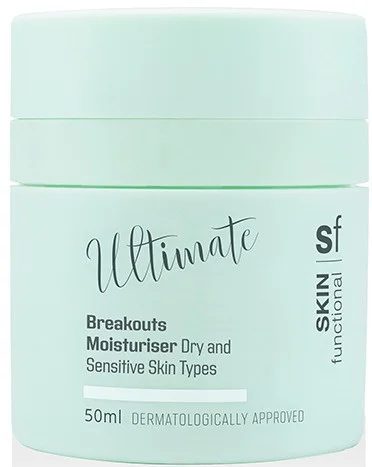 Dưỡng ẩm Skin Functional Breakouts Moisturiser Dry, Sensitive Skin