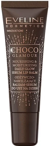 Eveline Choco Glamour Nourishing & Moisturizing Daily Glow Serum Lip Balm
