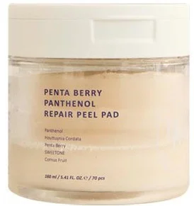 Heveblue Penta Berry Panthenol Repair Peel Pad