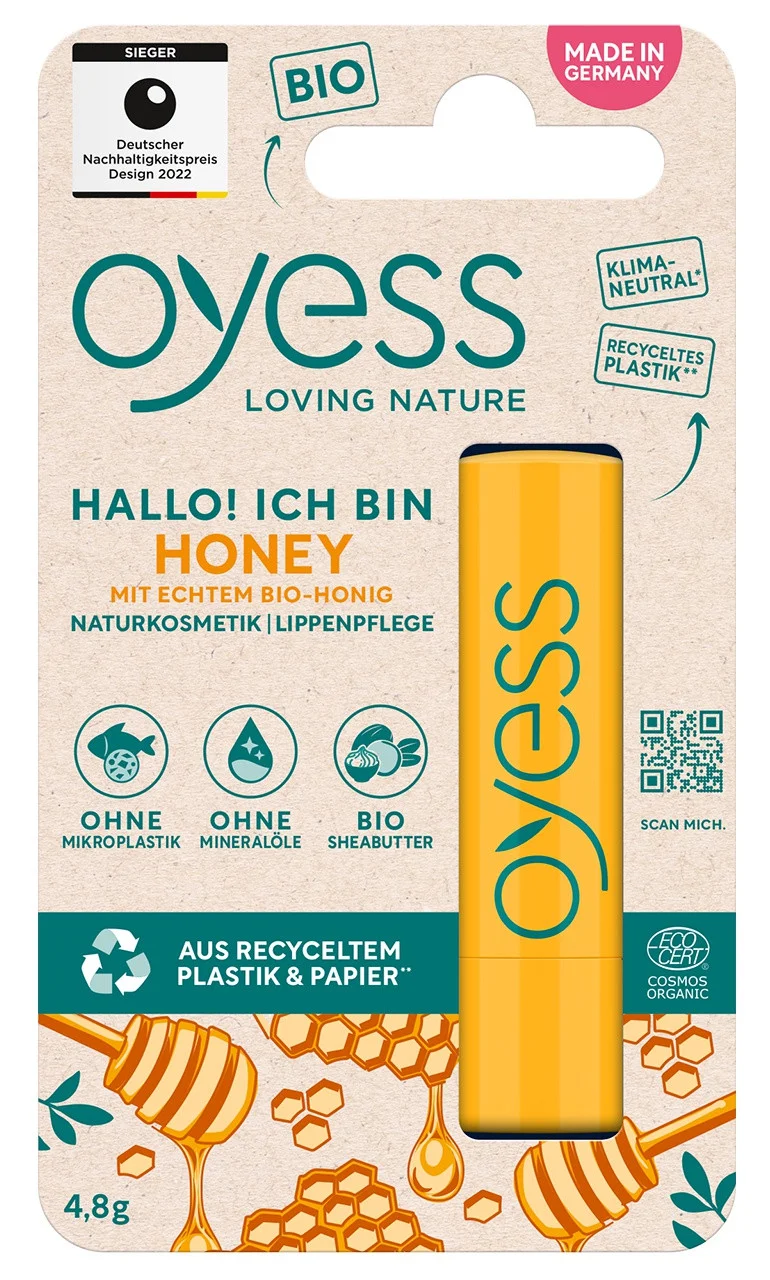 Oyess Lippenpflege Honey