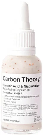 Tinh chất Carbon Theory Succinic Acid & Niacinamide Re-Surfacing Day Serum